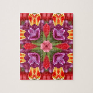 Tulips Kaleidoscope Puzzle