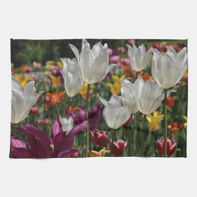 Tulips Serviette de cuisine (Horizontal)