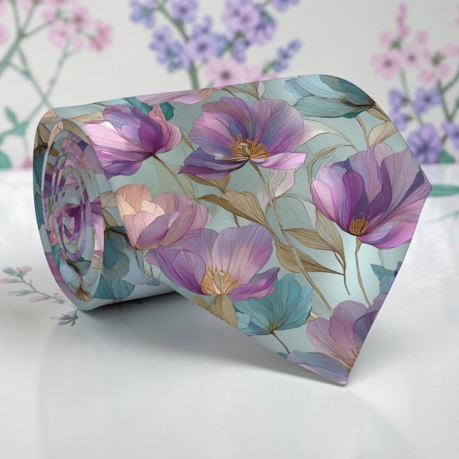 Tullip Floral de Printemps Colier de Cravate (Créateur téléchargé)