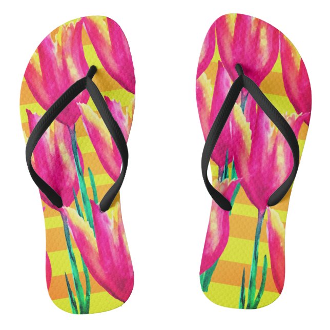 Tullips Stripes Tongs de plage (Semelle)