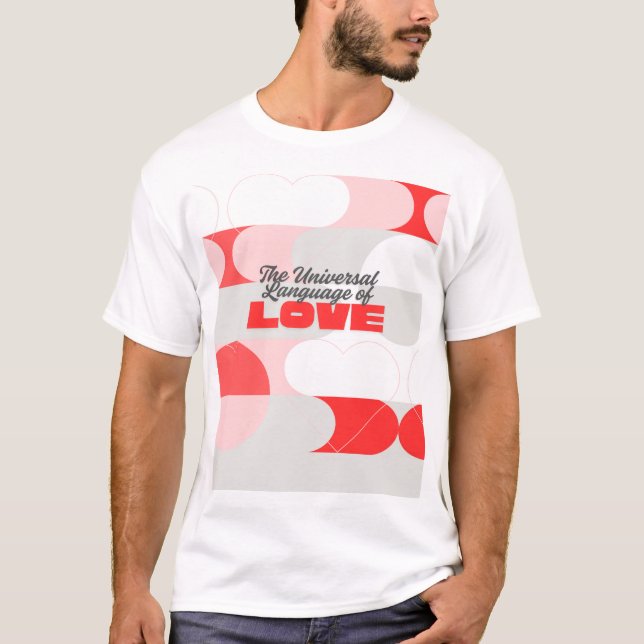 TULOL Red Pink White T-Shirt (Devant)