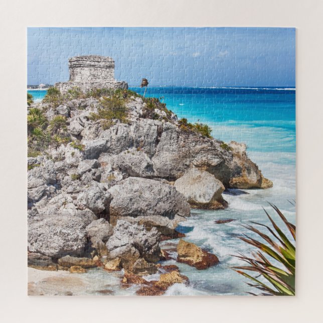 Tulum Maya Mexique Puzzle (Vertical)