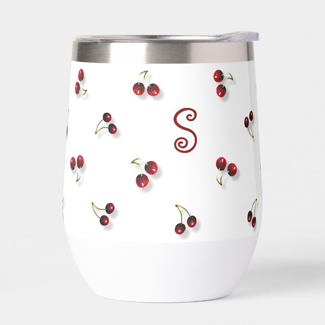Tumbler à vin cerises (Gauche)