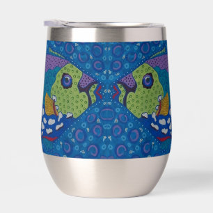 Tumbler à vin Poisson Déclencheur