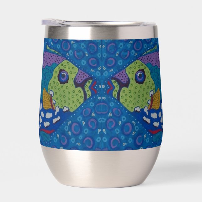Tumbler à vin Poisson Déclencheur (Droite)