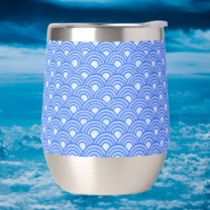 Tumbler à vin sans pied Cerulean Scales