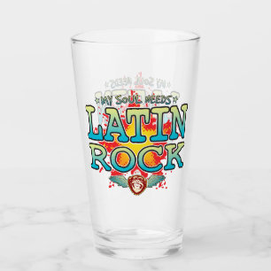Tumbler en verre d'âme de roche latine