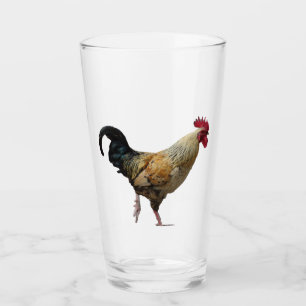 Tumbler en verre de coq