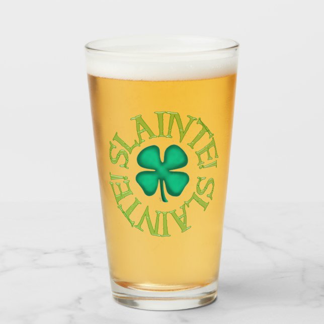 Tumbler en verre de Sainte-Sainte (Devant (rempli))