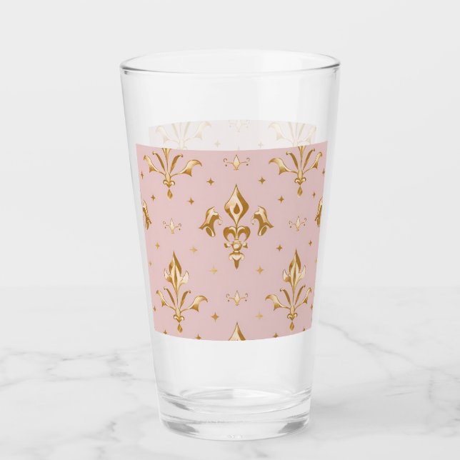 Tumbler en verre roux royal (Devant)
