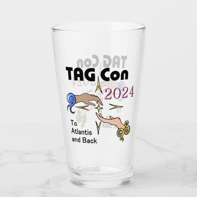 Tumbler en verre TAG Con 2024 (Devant)
