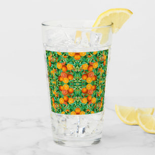 TUMBLER EN VERRE TROPICAL ORANGES