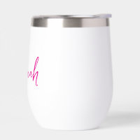 Tumbler Personnalisé, Cadeau de Proposition de Dem