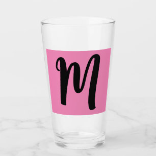 TUMBLER ROSE VERRE MONOGRAM