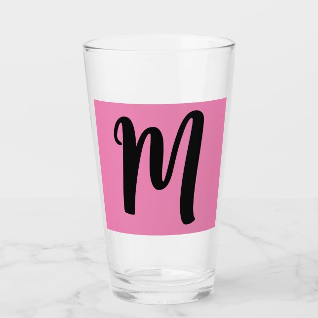 TUMBLER ROSE VERRE MONOGRAM (Devant)