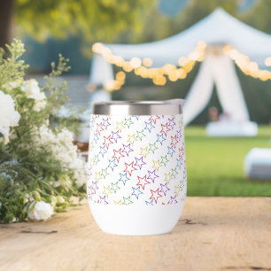 Tumbler Thermique - Étoiles Colorées