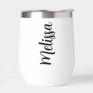 Tumblers personnalisés pour demoiselles d'honneur,