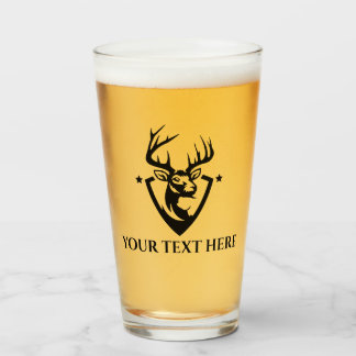 Tumblr en verre de bière de chasse aux cerfs sur m
