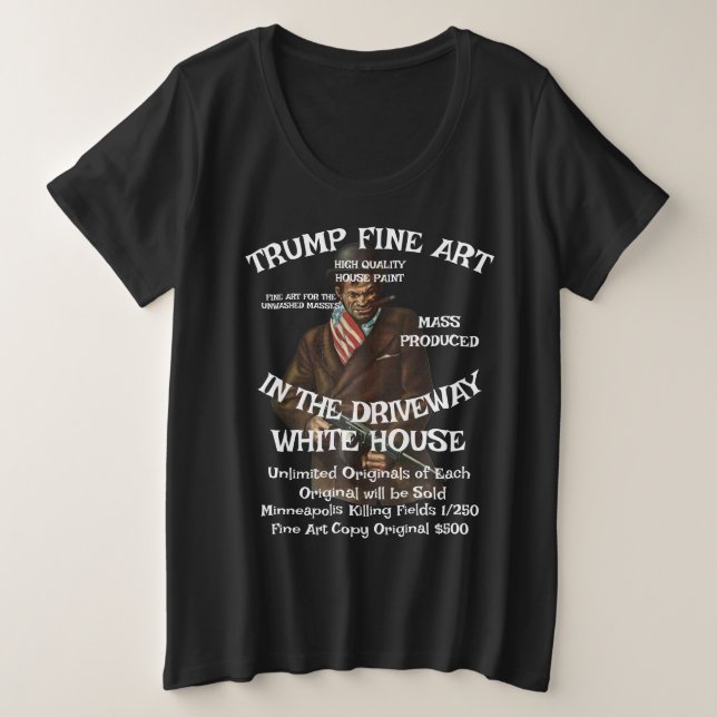 Tump Minneapolis Meurtre Champs de la mort Trump C (Design devant)