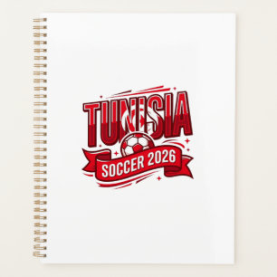 Tunisie Football 2026 Football Gras Pays Typograph