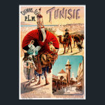 Tunisie PLM Tunisie Poster Vintage voyage restauré<br><div class="desc">Affiche de voyage d'époque entièrement restaurée de Tunisie. Veuillez noter que nos affiches sont des reproductions de haute qualité basées sur des scans professionnels, très haute résolution des originaux. Notre processus de retouche manuelle n'implique pas l'utilisation de filtres qui enlèvent les détails ou la texture d'origine que vous verrez dans...</div>