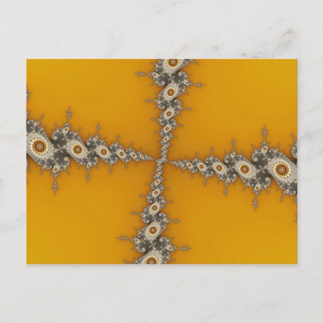 Tunnel - Carte postale fractale (Devant)