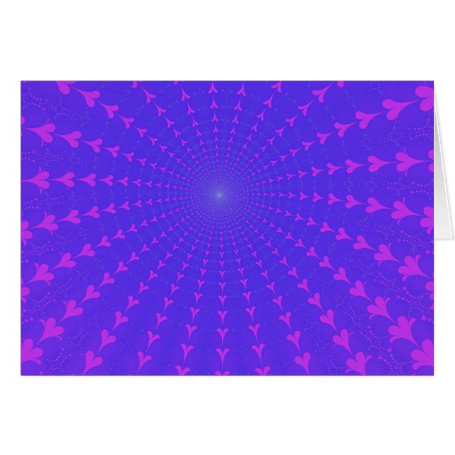 tunnel de carte d'amour (Devant horizontal)