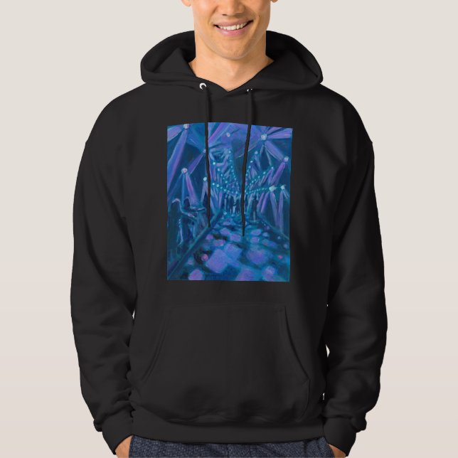 Tunnel Lumière de nuit Sweat - shirt à capuche Noi (Devant)