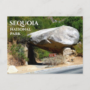 Tunnel Rock, carte postale du parc national de Seq