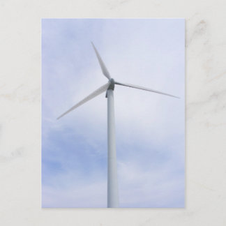 Turbine éolienne ~ carte postale