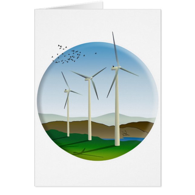 Turbines éoliennes (Devant)