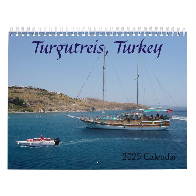 Turgutreis, Turquie Calendrier 2025 (Protection)