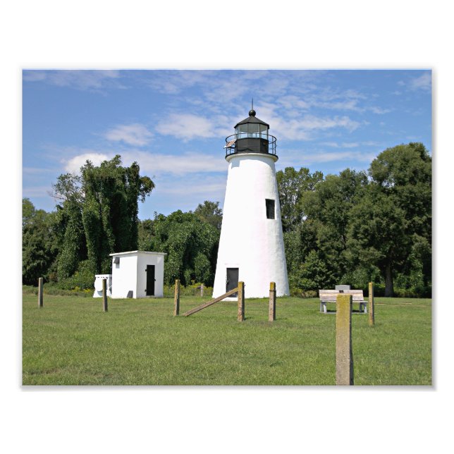 Turkey Point Lighthouse, Maryland Photo Print (Devant)