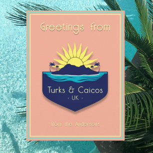 Turks & Caicos UK vacances Carte postale