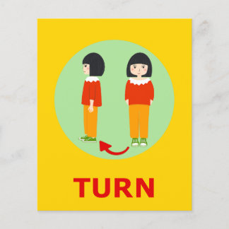 TURN Carte mémoire pour le mot syllabe T 1 initial