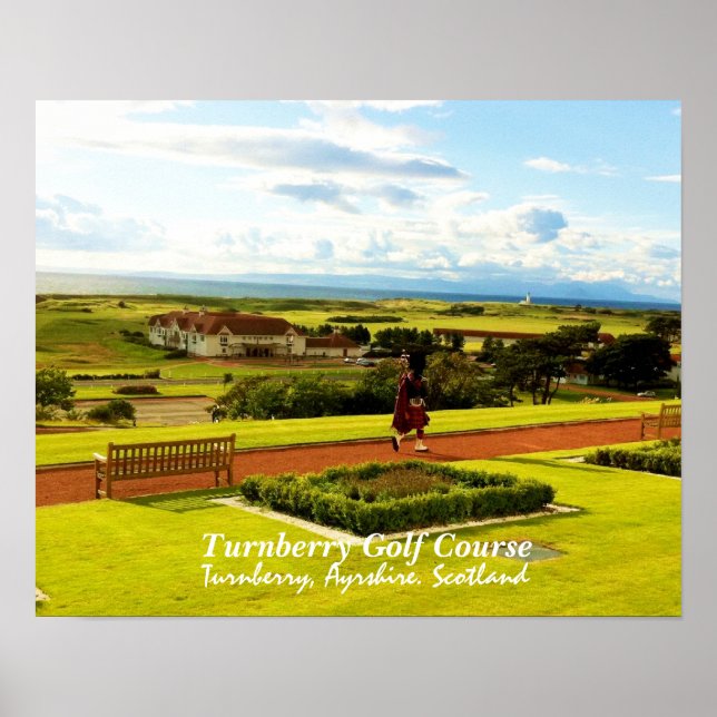 Turnberry Golf Course, Scotland Poster (Devant)