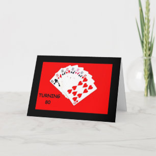 Turning 80 Est Une Grande Carte D'Anniversaire