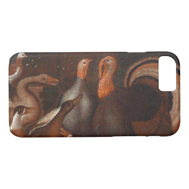 Turquie Canards Pigeon Thanksgiving H coque iphone (Dos (Horizontal))