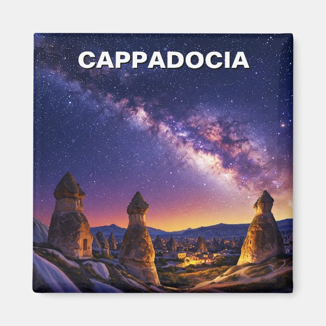 Turquie Cappadocie Magnet de nuit (Devant)