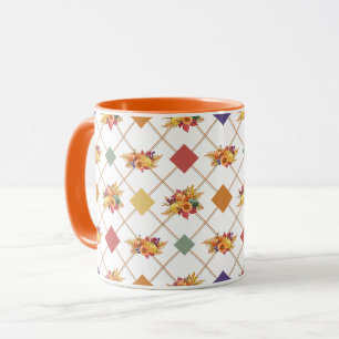 Turquie Citrouilles Thanksgiving Mug