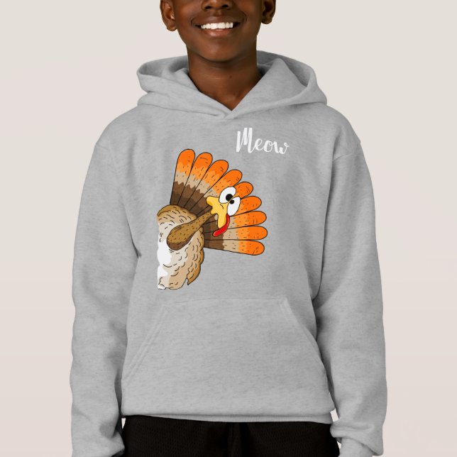 Turquie Meow Sweat - shirt à capuche (Devant)