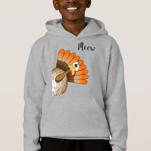 Turquie Meow Sweat - shirt à capuche (Devant)