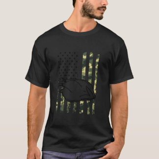 Turquie Nourriture USA Drapeau américain T-shirt