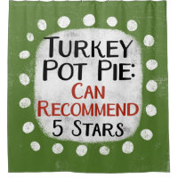 Turquie Pot Pie Avis 5 Étoiles Douche rideau