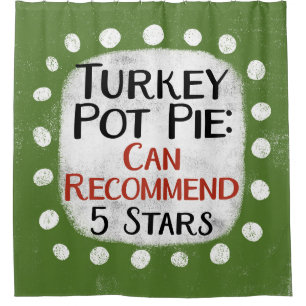 Turquie Pot Pie Avis 5 Étoiles Douche rideau