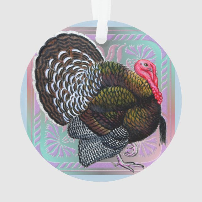 Turquie : Tom en bronze floral (dos)