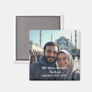Turquie Voyage personnalisé Photo souvenir Magnet