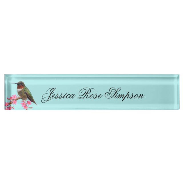 Turquoise acrylique de plaque signalétique de (Devant)