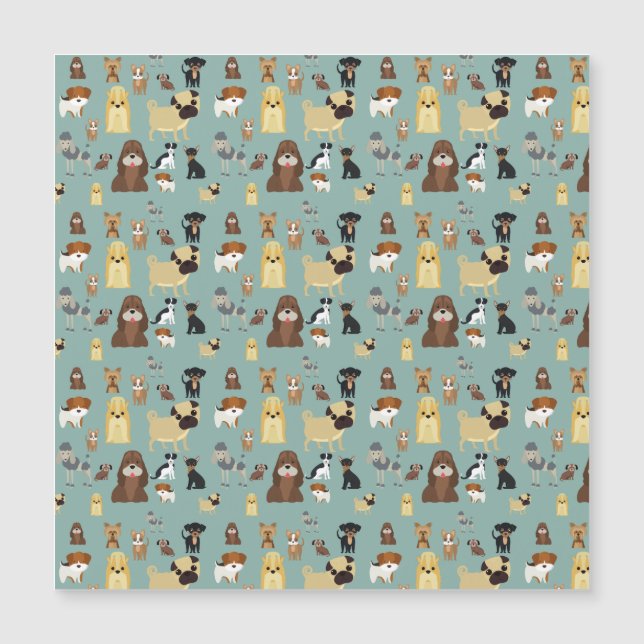 turquoise background dopattern (Devant)
