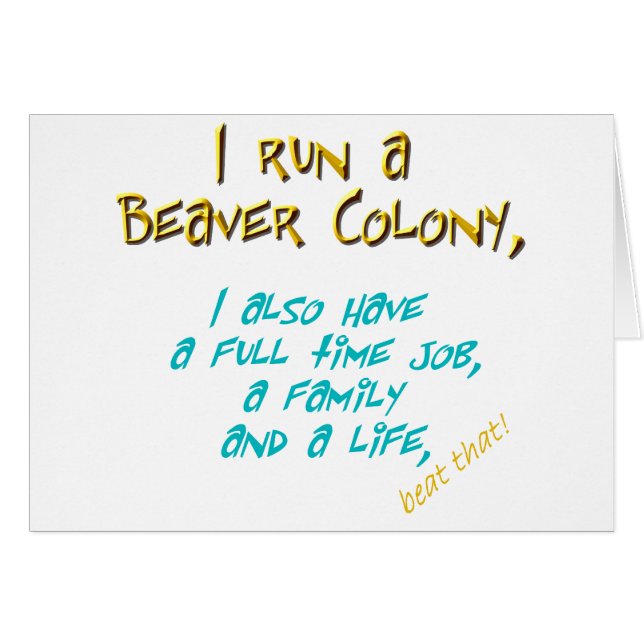 turquoise de chef de castor (Devant horizontal)